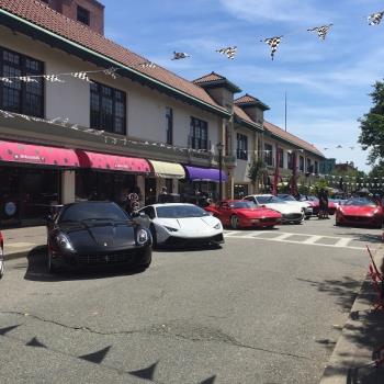 cars parked along Church St